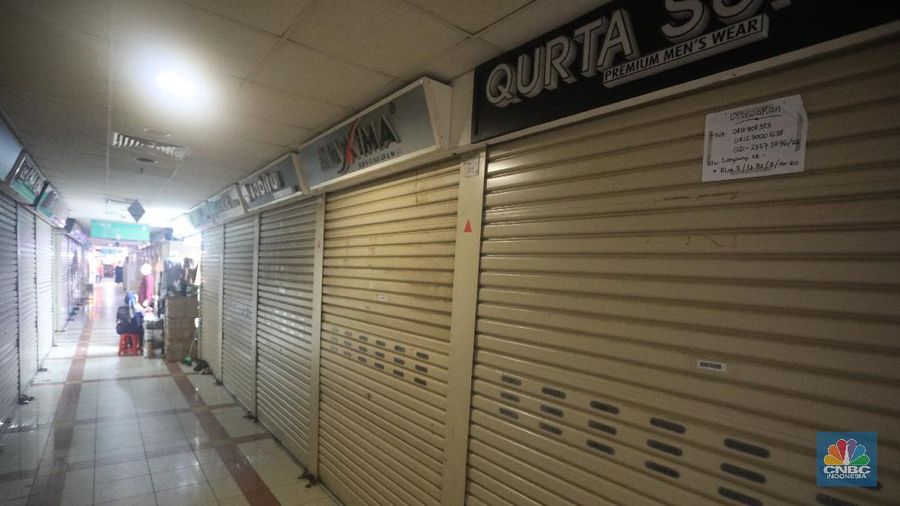 Ruko Pasar Tanah Abang. (CNBC Indonesia/Andrean Kristianto)