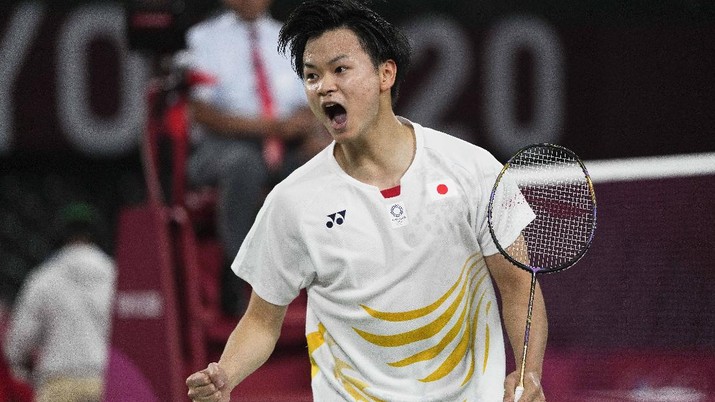 Yuta Watanabe atlet bulutangkis asal Japan. (AP/Markus Schreiber) Yuta Watanabe atlet bulutangkis asal Japan. (AP/Markus Schreiber)