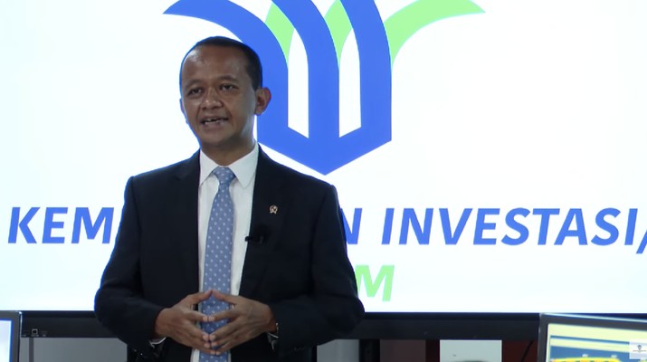 Bahlil Lahadalia dalam acara konferensi pers virtual realisasi Investasi Triwulan II 2021. (Dok: BKPM TV) Bahlil Lahadalia dalam acara konferensi pers virtual realisasi Investasi Triwulan II 2021. (Dok: BKPM TV)