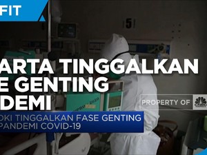 DKI Tinggalkan Fase Genting Pandemi Covid-19