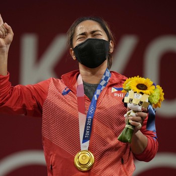 'Puasa' dari 1924, Potret Filipina Raih Emas Olimpiade 2020