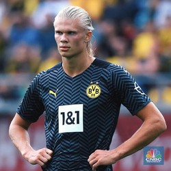 Erling Haaland Soal Isu Dibeli Chelsea Rp3 T: Itu Cuma Rumor!
