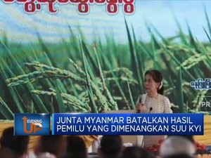 Junta Myanmar Batalkan Hasil Pemilu Yang Dimenangkan Suu Kyi