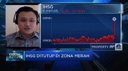 Net Buy Asing Melemah, IHSG Ditutup di Zona Merah