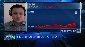 Net Buy Asing Melemah, IHSG Ditutup di Zona Merah