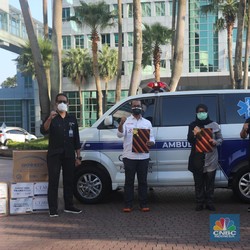 CT ARSA Foundation Sumbang 1 Ambulans Khusus Pasien Covid-19