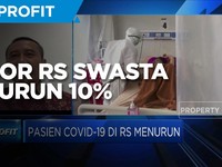 BOR Ruang Isolasi RS Swasta Jakarta Turun ke-70% & ICU 87%