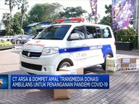 CT Arsa & Dompet Amal Transmedia Donasi Ambulans