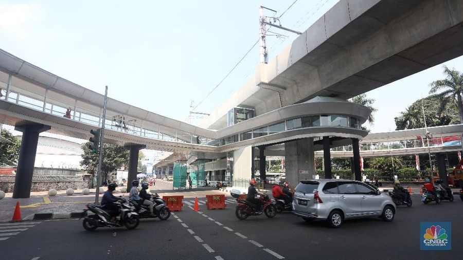 Halte CSW (CNBC Indonesia/Andrean Kristianto)
