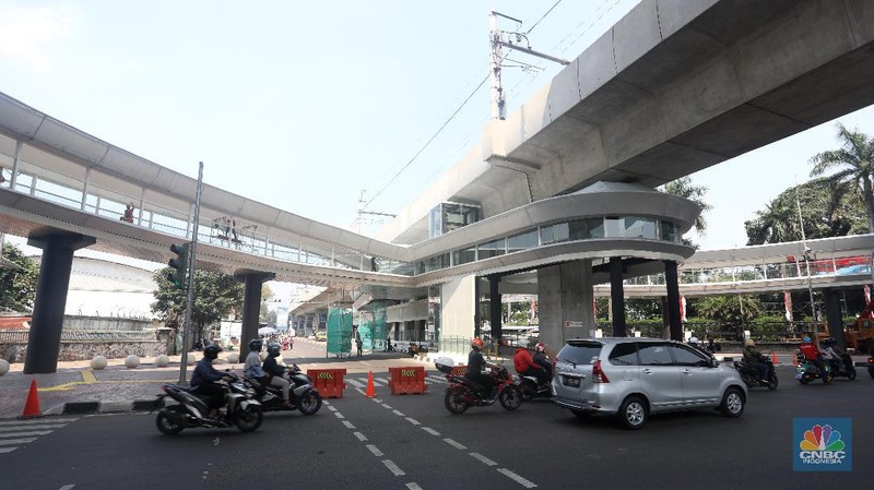 Halte CSW (CNBC Indonesia/Andrean Kristianto)