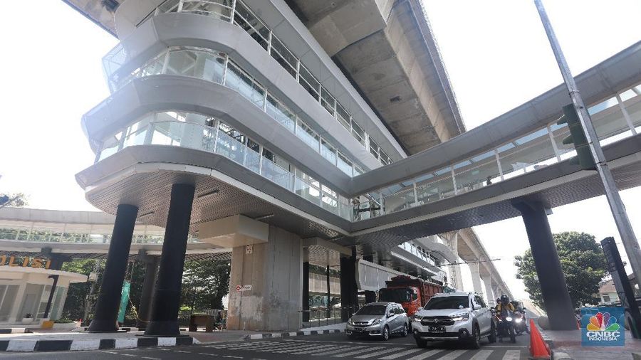 Halte CSW (CNBC Indonesia/Andrean Kristianto)