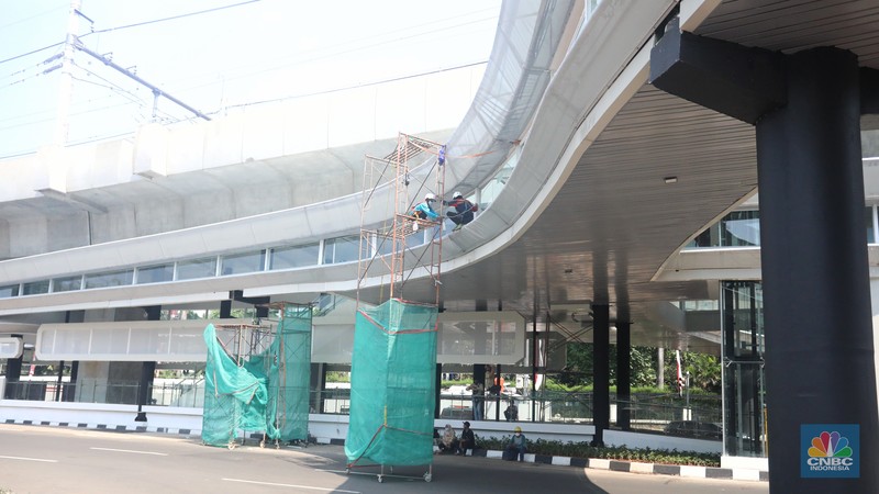 Halte CSW (CNBC Indonesia/Andrean Kristianto)