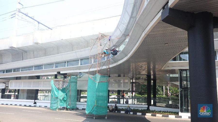Halte CSW (CNBC Indonesia/Andrean Kristianto)