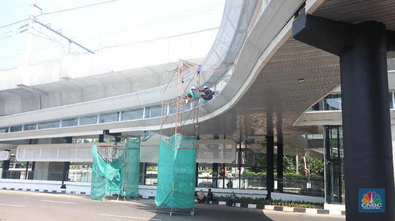 Halte CSW (CNBC Indonesia/Andrean Kristianto)
