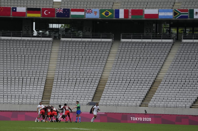 Olimpiade Tokyo 2020 tanpa penonton. (AP/Petros Giannakouris)