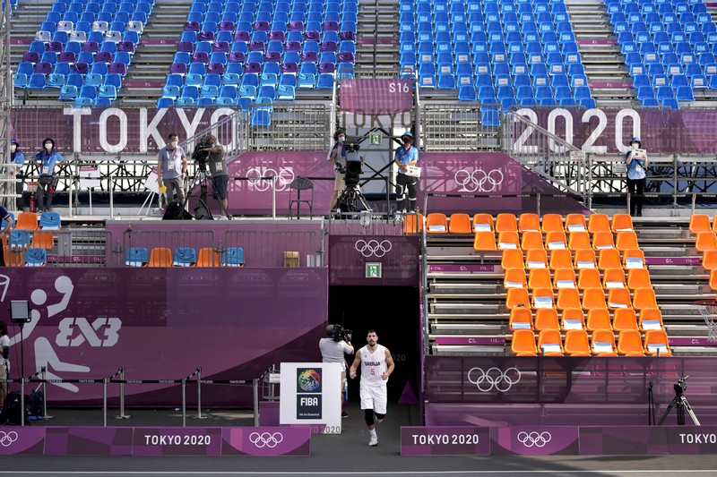 Olimpiade Tokyo 2020 tanpa penonton. (AP/Petros Giannakouris) Olimpiade Tokyo 2020 tanpa penonton. (AP/Petros Giannakouris)