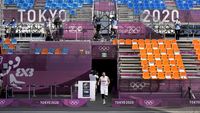 Sunyi, Potret Bangku Kosong Olimpiade Tokyo 2020