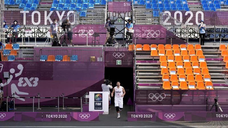 Olimpiade Tokyo 2020 tanpa penonton. (AP/Petros Giannakouris)