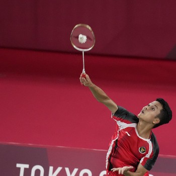 Potret Anthony Ginting Masuk Perempat Final Olimpiade Tokyo