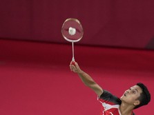 Potret Anthony Ginting Masuk Perempat Final Olimpiade Tokyo