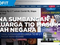 Dana Sumbangan Keluarga Tio Rp 2 T Masuk Hibah Negara