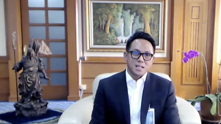 Direktur Treasury & International BNI Henry Panjaitan dalam acara UMKM Go Global Bersama BNI. (Dok: Tangkapan layar CNBC Indonesia TV) Direktur Treasury & International BNI Henry Panjaitan dalam acara UMKM Go Global Bersama BNI. (Dok: Tangkapan layar CNBC Indonesia TV)