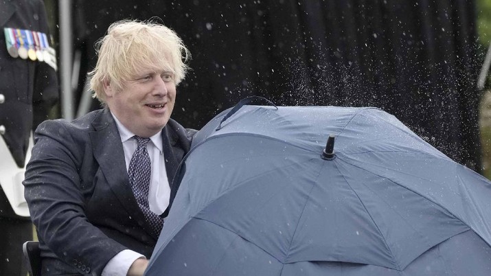 Perdana Menteri Boris Johnson. (AP/Christopher Furlong)
