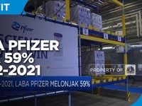 Q2-2021, Laba Pfizer Melonjak 59%