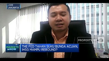 The Fed Tahan Suku Bunga, IHSG Sesi I Dibuka Menguat