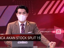 BBCA Akan Stock Split Dengan Rasio 1:5
