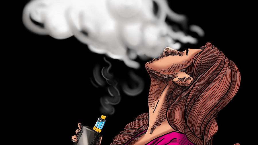 Infografis/ Peringatan Terbaru WHO, Soal Bahaya Rokok Elektrik/Aristya Rahadian