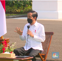 Jokowi ke Pelaku Usaha Mikro : Bekerja Keras, Tahan Banting!