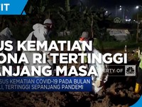 Kasus Kematian Covid RI Tertinggi Terjadi di Bulan Juli 2021