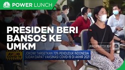Bansos UMKM & Target Vaksinasi 70% Penduduk di Akhir 2021