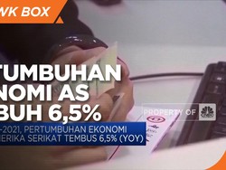 Q2-2021, Pertumbuhan Ekonomi Amerika Serikat Tembus 6%