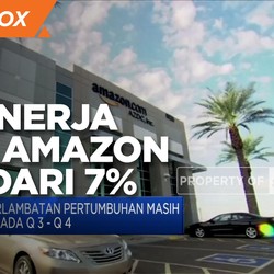 Rilis Kinerja Perusahaan, Saham Amazon Turun Lebih dari 7 %