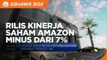 Rilis Kinerja Perusahaan, Saham Amazon Turun Lebih dari 7 %