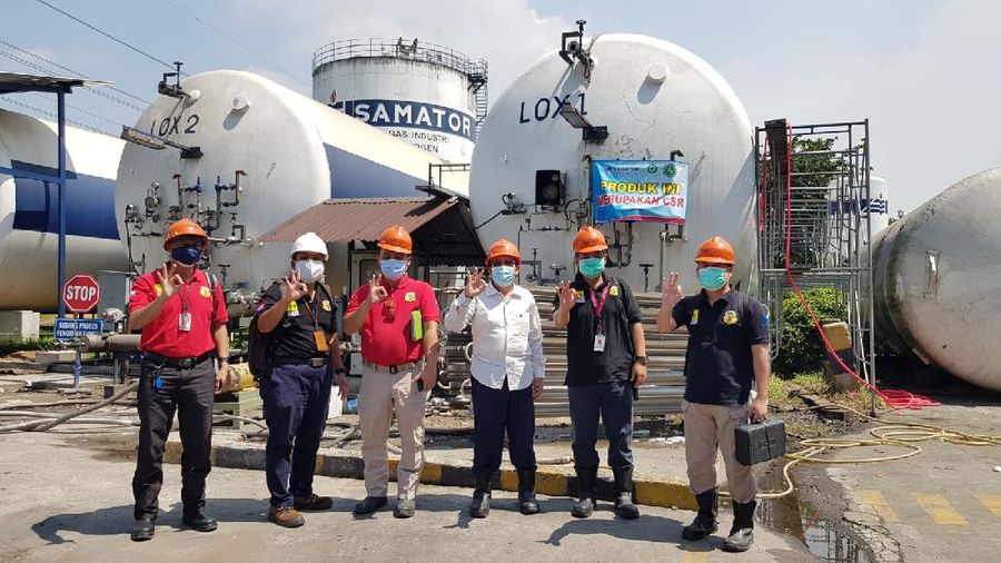 Untuk memastikan pendistribusian oksigen ke berbagai tempat berjalan aman dan lancar, Kementerian Ketenagakerjaan menginstruksikan Pengawas Ketenagakerjaan, baik yang ada di pusat maupun di daerah, untuk melakukan supervisi terhadap pengoperasian ISO Tank.