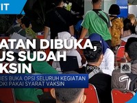 Anies Buka Opsi Seluruh Kegiatan di DKI Pakai Syarat Vaksin