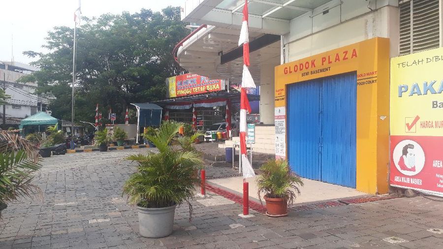 Glodok Plaza (CNBC Indonesia/Ferri Sandi)
