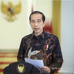 Cuit Twitter, Jokowi Beri Selamat ke PM Malaysia Ismail Sabri