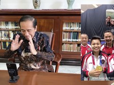 Jokowi Video Call Greysia/Apriyani: Saya Seneng Banget!