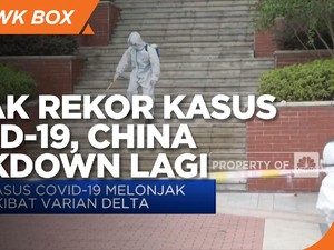 China Lockdown Lagi Usai Cetak Rekor Covid-19