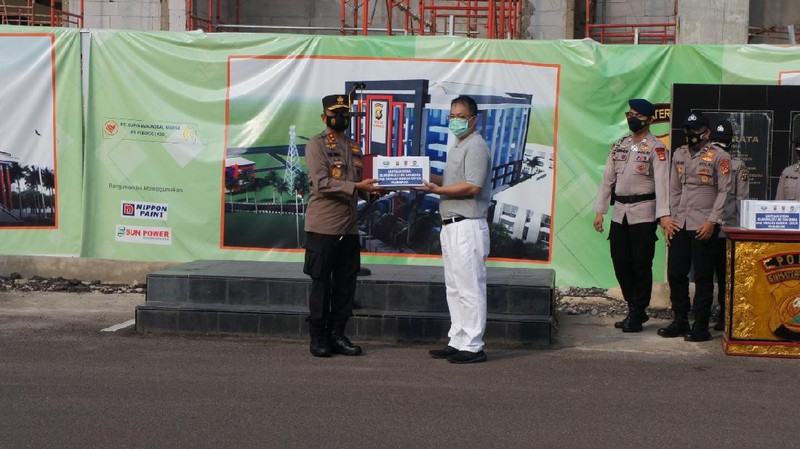 Donasi para pengusaha yang tergabung dalam gerakan Pengusaha Peduli NKRI (PPNKRI) bentuk bantuan pangan bagi masyarakat yang terdampak pandemi Covid-19, menjangkau Sumatera Selatan. (Ist PPNKRI)