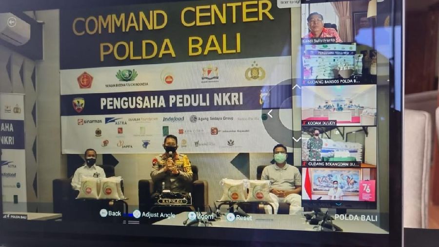 Donasi para pengusaha yang tergabung dalam gerakan Pengusaha Peduli NKRI (PPNKRI) bentuk bantuan pangan bagi masyarakat yang terdampak pandemi Covid-19, menjangkau Sumatera Selatan. (Ist PPNKRI)