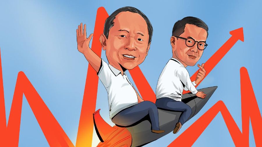 INFOGRAFIS, Makin Tajir! Cek 10 Saham Cuan Patrick Walujo & Glenn Sugita