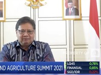 Airlangga Bicara Ketangguhan Pertanian RI Saat Pandemi