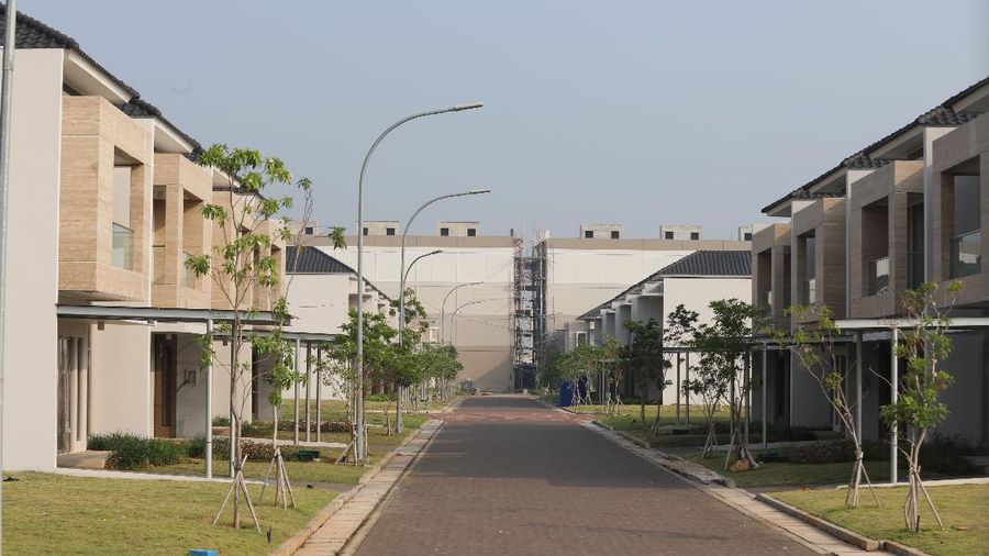 Perumahan di PIK 2 (CNBC Indonesia/Muhammad Sabki/File Photo)