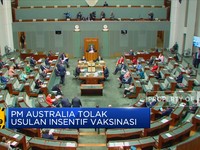 PM Australia Tolak Usulan Insentif Vaksinasi
