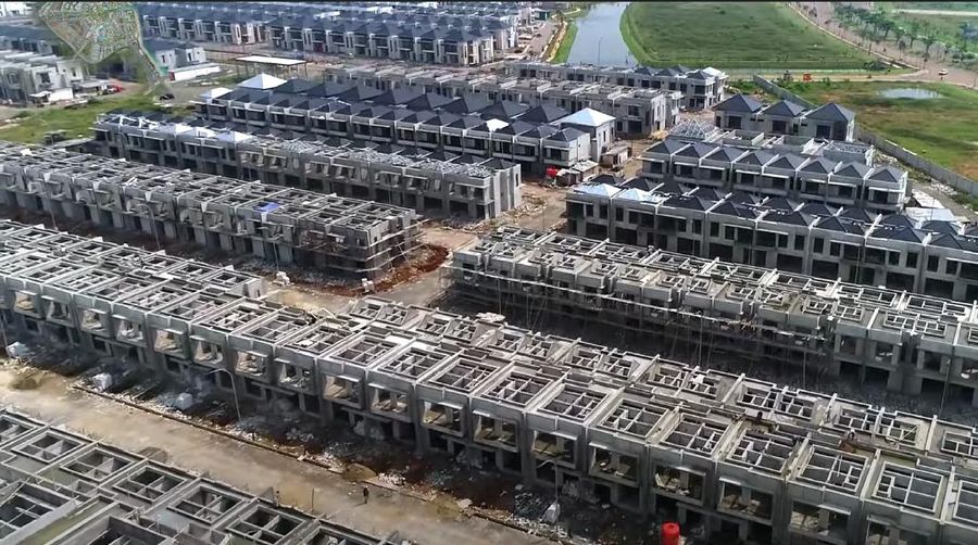 Proggres Proyek PIK2 - Periode Juni 2021 (Ist Tangkapan Layar Youtube/PIK2 Sedayu Indo city)